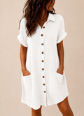 Vestido Camisero Botones