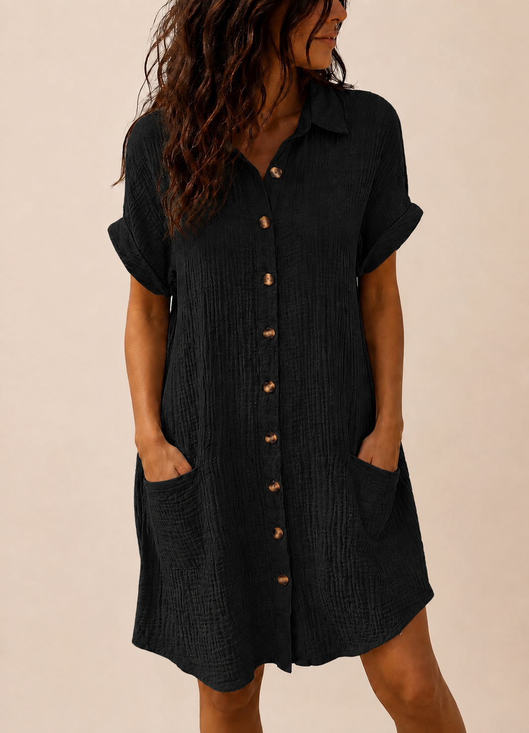 Vestido Camisero Botones